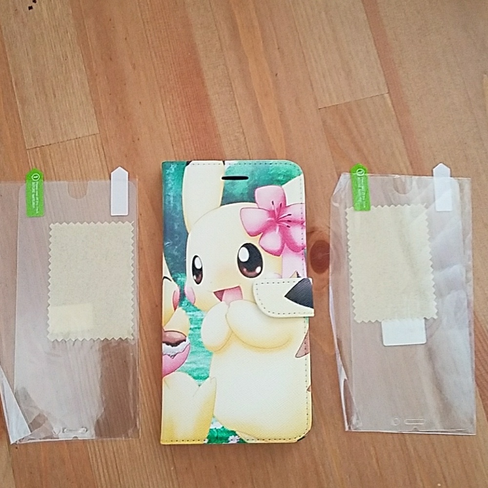 *** SOLD*** New Pikachu Iphone 6 Plus Wallet Case - Picture 3 of 8
